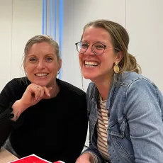 Vicky Koopmanschap en Lilian Immerzeel- Van Rijn